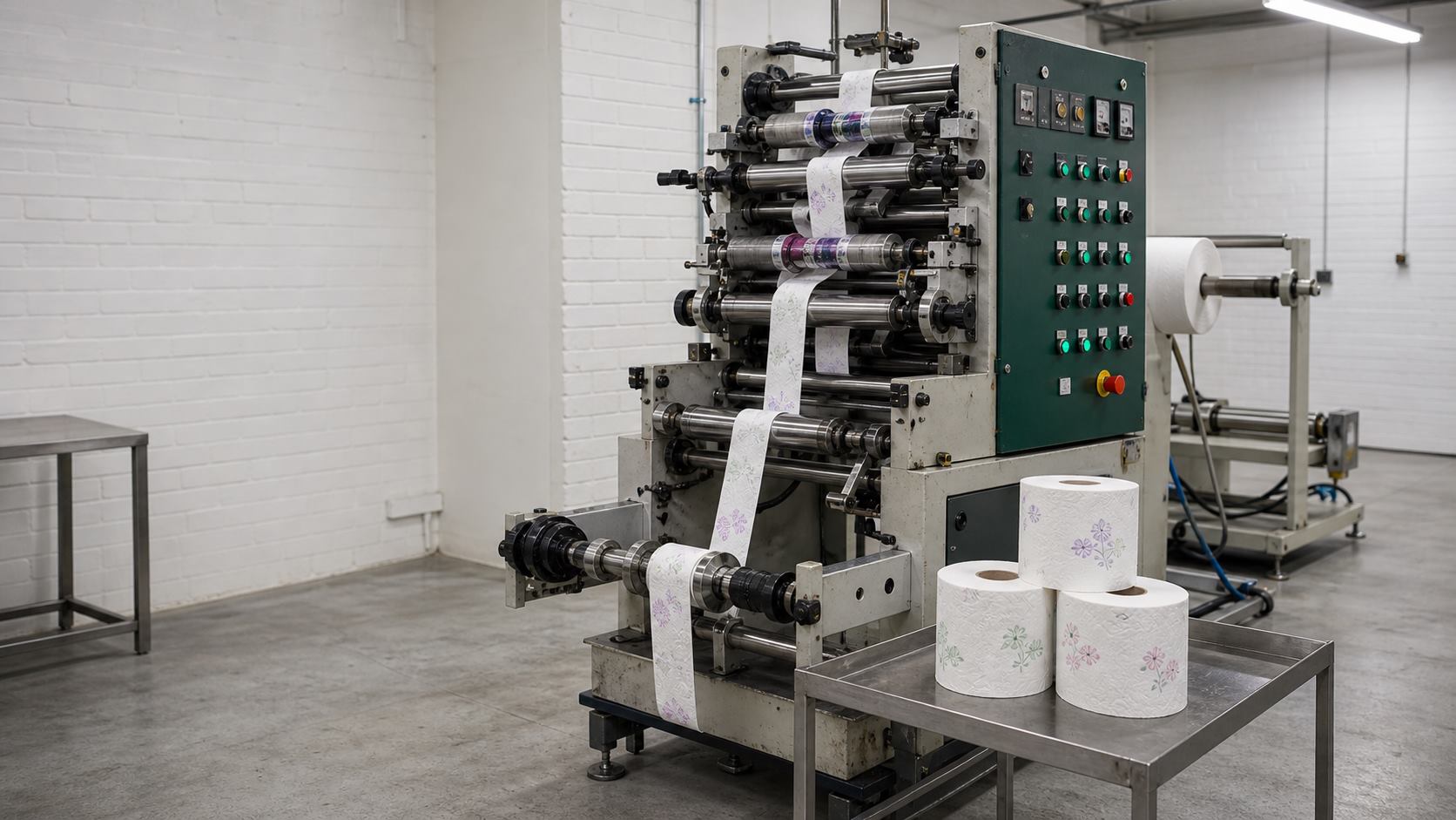 Production equipment used for printed paper manufacturing