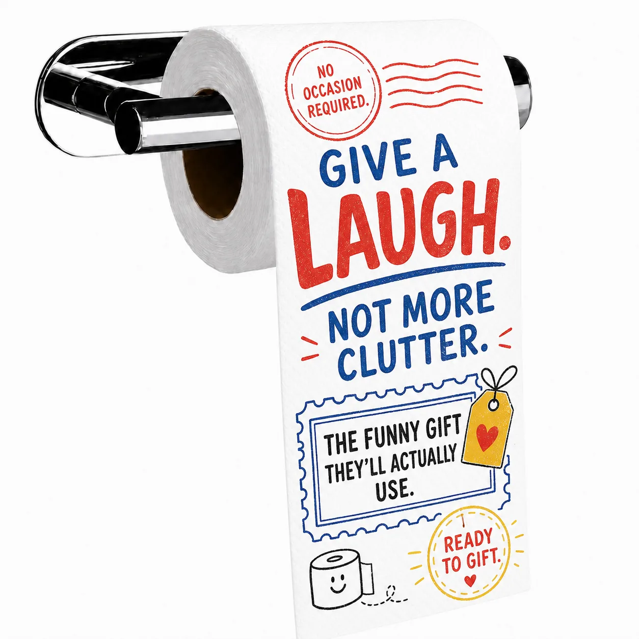 Just Because printed gift roll concept