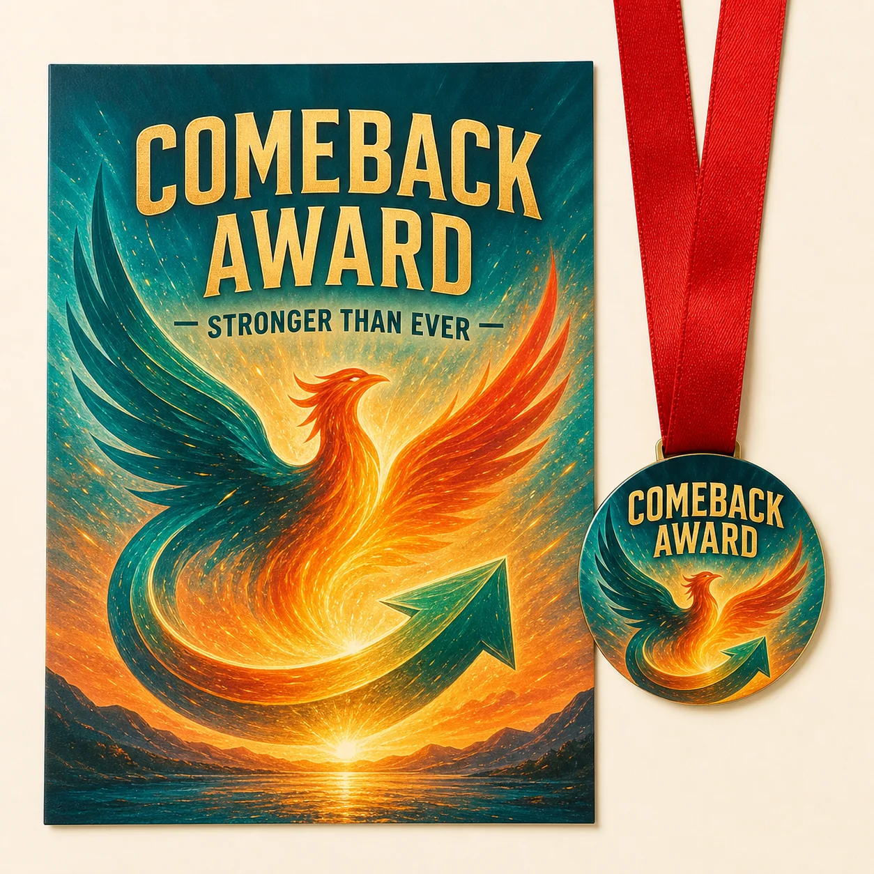 Comeback Award complete product